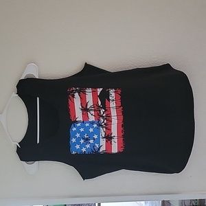 American Flag Tank Top